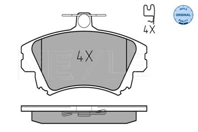 MEYLE 025 219 8317 Číslo výrobce: MBP0241. EAN: 4040074182536.
