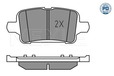MEYLE 025 221 2917/PD Číslo výrobce: MBP1748PD. EAN: 4040074250921.
