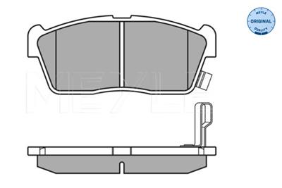 MEYLE 025 235 0715 Číslo výrobce: MBP0364. EAN: 4040074532447.