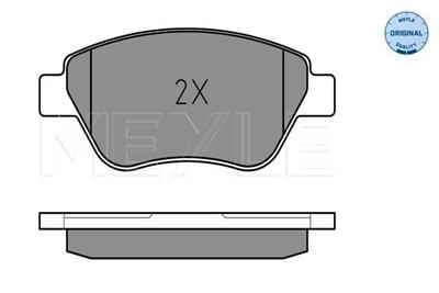 MEYLE 025 237 0617/W Číslo výrobce: MBP0423. EAN: 4040074087510.