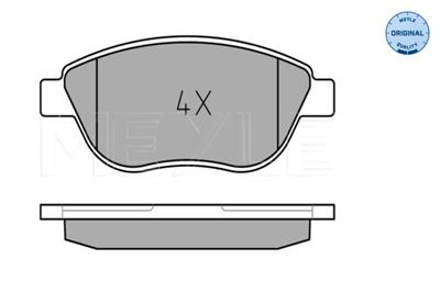 MEYLE 025 237 0819 Číslo výrobce: MBP0424. EAN: 4040074532928.