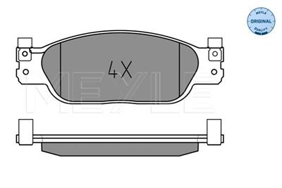 MEYLE 025 239 0818 Číslo výrobce: MBP1203. EAN: 4040074152300.
