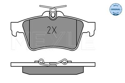 MEYLE 025 241 3716 Číslo výrobce: MBP0531. EAN: 4040074464106.