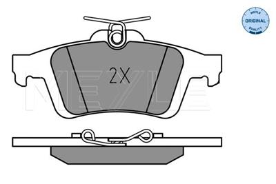 MEYLE 025 241 3717 Číslo výrobce: MBP1761. EAN: 4040074251379.