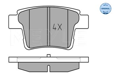 MEYLE 025 242 6017 Číslo výrobce: MBP0549. EAN: 4040074494790.