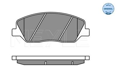 MEYLE 025 243 5117/W Číslo výrobce: MBP0582. EAN: 4040074017098.