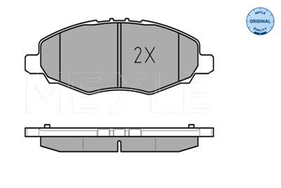 MEYLE 025 245 2316/W Číslo výrobce: MBP0613. EAN: 4040074074282.