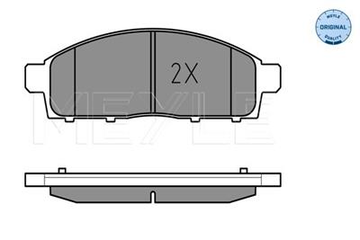 MEYLE 025 245 2916/W Číslo výrobce: MBP0614. EAN: 4040074074428.