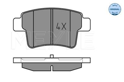 MEYLE 025 245 4016 Číslo výrobce: MBP0620. EAN: 4040074060902.