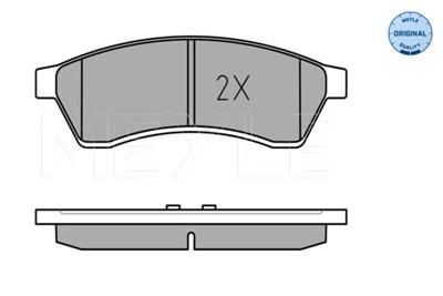 MEYLE 025 247 4414/W Číslo výrobce: MBP0663. EAN: 4040074073735.