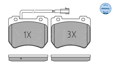 MEYLE 025 248 5215/W Číslo výrobce: MBP0670. EAN: 4040074089897.