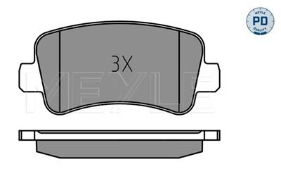 MEYLE 025 251 1218/PD Číslo výrobce: MBP0838PD. EAN: 4040074145357.