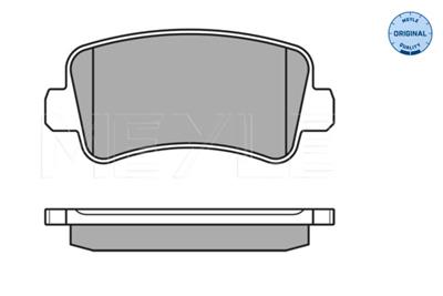 MEYLE 025 251 1218/W Číslo výrobce: MBP0692. EAN: 4040074061008.