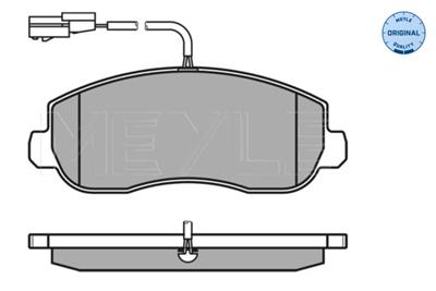MEYLE 025 251 4718/W Číslo výrobce: MBP0693. EAN: 4040074061015.