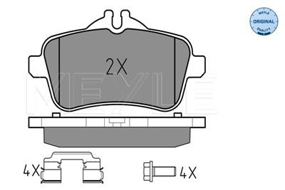 MEYLE 025 252 1518 Číslo výrobce: MBP0847. EAN: 4040074121719.