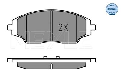 MEYLE 025 257 2218 Číslo výrobce: MBP1743. EAN: 4040074226278.