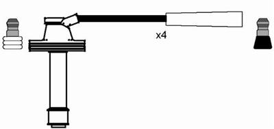 NGK 8492 Číslo výrobce: RC-RN608. EAN: 87295084922.