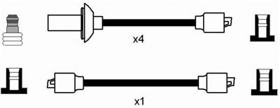 NGK 0948 Číslo výrobce: RC-VW217. EAN: 87295009482.