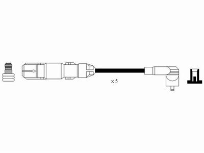 NGK 0966 Číslo výrobce: RC-VW235. EAN: 87295009666.