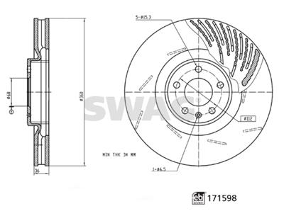SWAG 33 10 0963 EAN: 4054228715983.