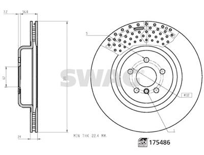 SWAG 33 10 5258 EAN: 4054228754869.
