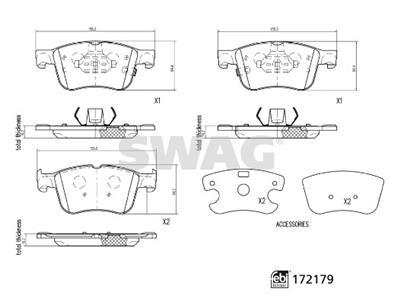 SWAG 33 10 7334 Číslo výrobce: D2300-9536. EAN: 4054228721793.