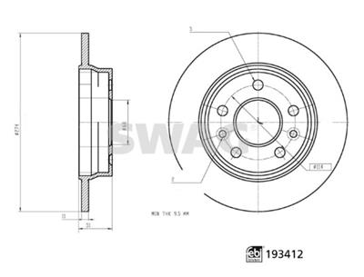 SWAG 33 11 1227 EAN: 4054228934124.