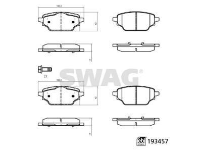 SWAG 33 11 1250 Číslo výrobce: 26654. EAN: 4054228934575.