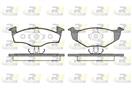 ROADHOUSE 2609.10 - Sada brzdových destiček, vždy 4 kusy v sadě