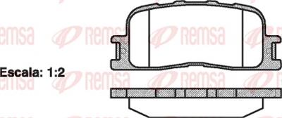 REMSA 0854.00 Číslo výrobce: PCA085400. EAN: 8427975021564.