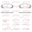 REMSA 1312.30 - Sada brzdových destiček, vždy 4 kusy v sadě