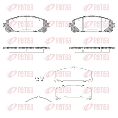 REMSA 1312.40 Číslo výrobce: PCA131240. EAN: 8427975817822.