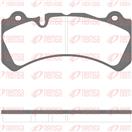 REMSA 1502.00 - Sada brzdových destiček, vždy 4 kusy v sadě