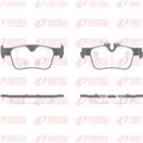 REMSA 1551.11 - Sada brzdových destiček, vždy 4 kusy v sadě