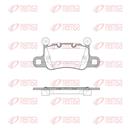 REMSA 1598.40 - Sada brzdových destiček, vždy 4 kusy v sadě
