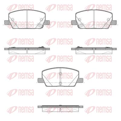 REMSA 1670.02 Číslo výrobce: 22311. EAN: 8427975044389.