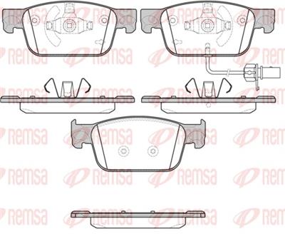 REMSA 1692.01 Číslo výrobce: PCA169201. EAN: 8427975045010.