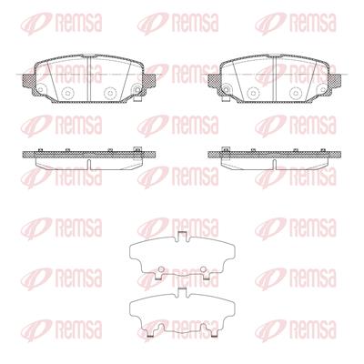 REMSA 1909.04 Číslo výrobce: PCA190904. EAN: 8427975816597.