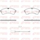 REMSA 1941.01 - Sada brzdových destiček, vždy 4 kusy v sadě