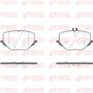 REMSA 1950.10 - Sada brzdových destiček, vždy 4 kusy v sadě