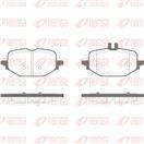 REMSA 1972.00 - Sada brzdových destiček, vždy 4 kusy v sadě