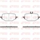 REMSA 1972.10 - Sada brzdových destiček, vždy 4 kusy v sadě