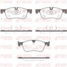 REMSA 1986.02 - Sada brzdových destiček, vždy 4 kusy v sadě