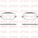 REMSA 1988.00 - Sada brzdových destiček, vždy 4 kusy v sadě