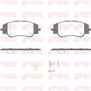 REMSA 1994.00 - Sada brzdových destiček, vždy 4 kusy v sadě