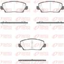 REMSA 1995.02 - Sada brzdových destiček, vždy 4 kusy v sadě