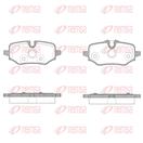 REMSA X2013.00 - Sada brzdových destiček, vždy 4 kusy v sadě