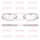 REMSA X2028.00 - Sada brzdových destiček, vždy 4 kusy v sadě