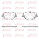 REMSA X2031.00 - Sada brzdových destiček, vždy 4 kusy v sadě