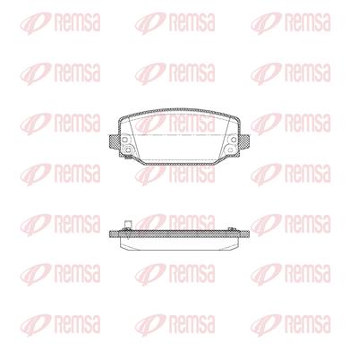 REMSA X2034.04 Číslo výrobce: 26741. EAN: 8427975819499.